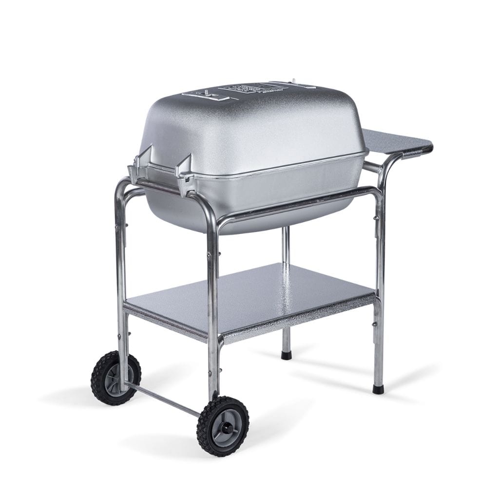 PK Grills PK 360 Portable Charcoal BBQ Grill and Smoker, Cast Aluminum  Outdoor Kitchen Cooking Barbecue Grill for Camping, Backyard Grilling,  Park