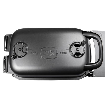 Portable Kitchen 42" Black PK Original Grill & Smoker with Black Cart