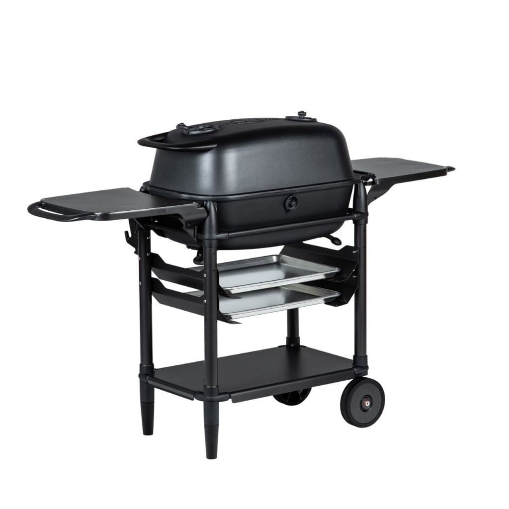 https://grillcollection.com/cdn/shop/files/Portable-Kitchen-57-Coal-Special-Edition-PK-Original-Cast-Aluminum-Outdoor-Charcoal-Grill-Smoker-Franklin-Grill-with-Black-Side-Shelves-4.jpg?v=1686371071&width=1445