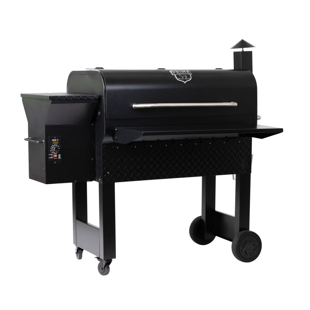 Electric pellet shop smoker grill