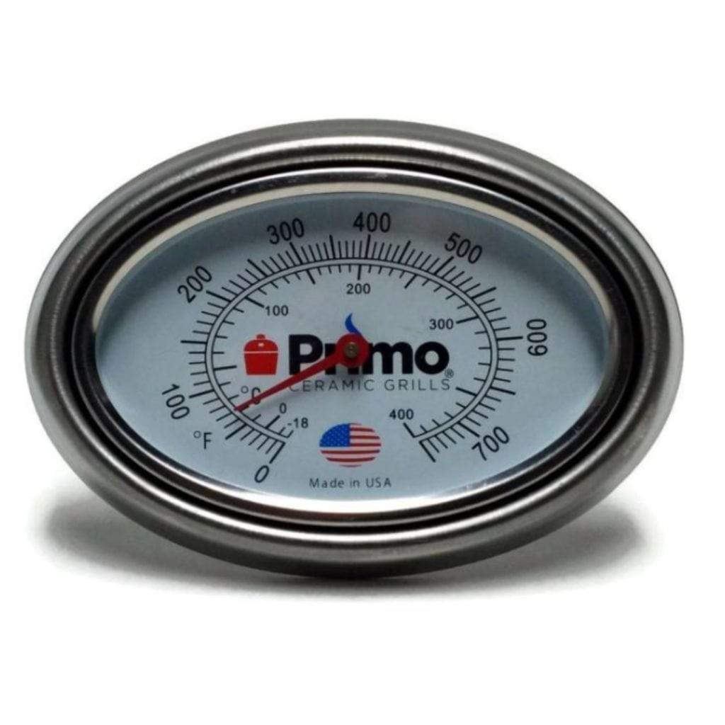 Primo Grill Oval XL Thermometer with Bezel/Sleeve