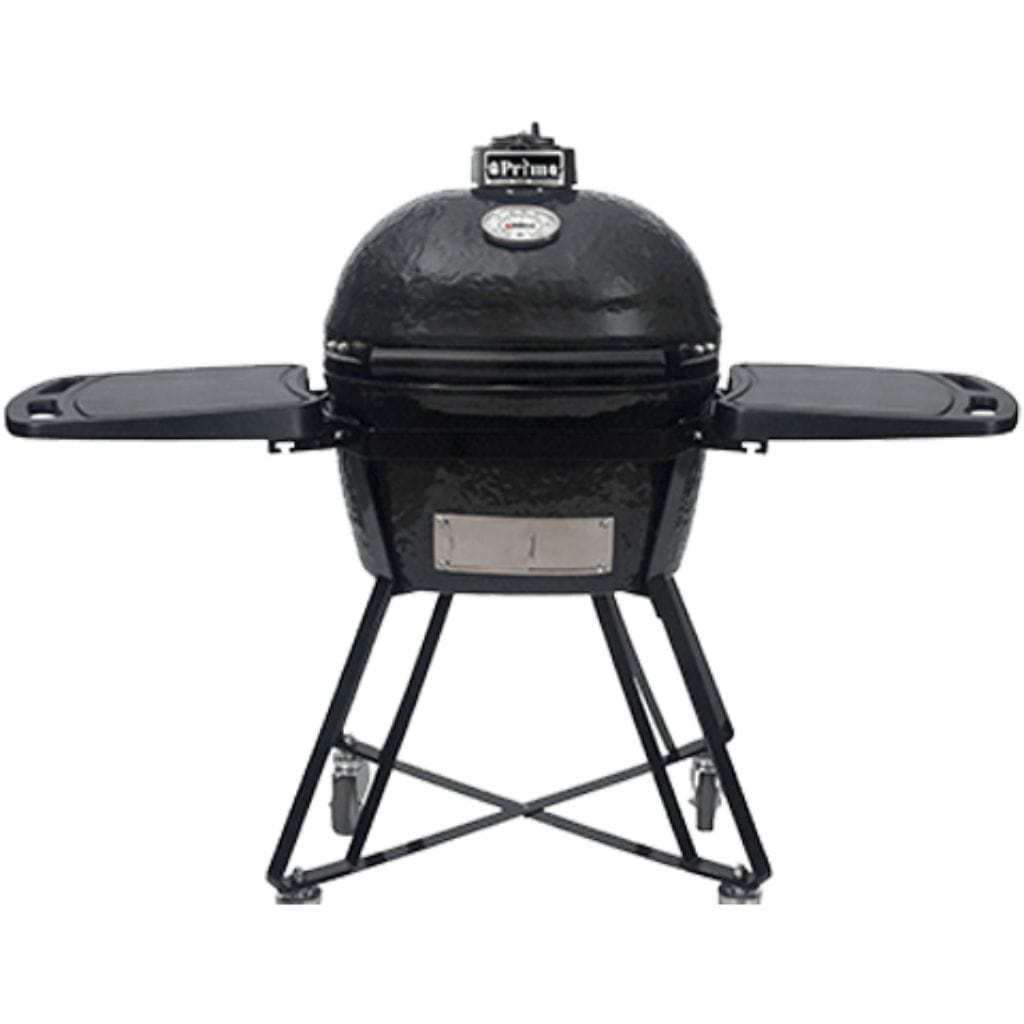 Primo Junior 200 Oval Ceramic Kamado Grill with Stainless Steel Grates
