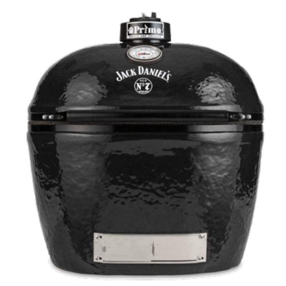 Primo X-Large 400 Oval Ceramic Kamado Grill with Stainless Steel Grates - Jack Daniel’s Edition