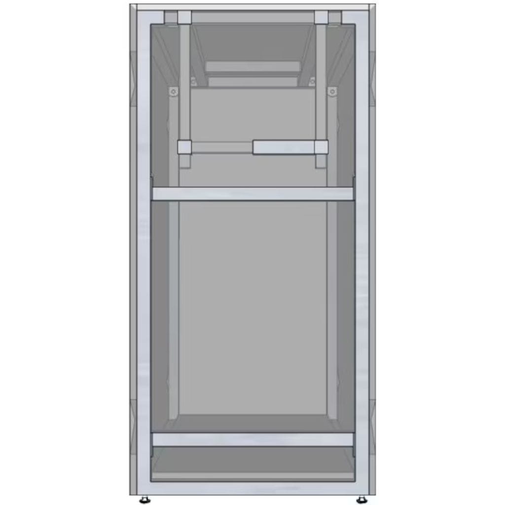 RTF Systems Universal 18" Ready To Finish BBQ Island Appliance And Storage Cabinet