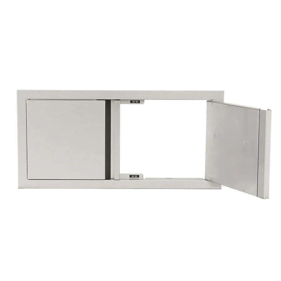 Renaissance 33" Lower Profile Soft Close Double Door