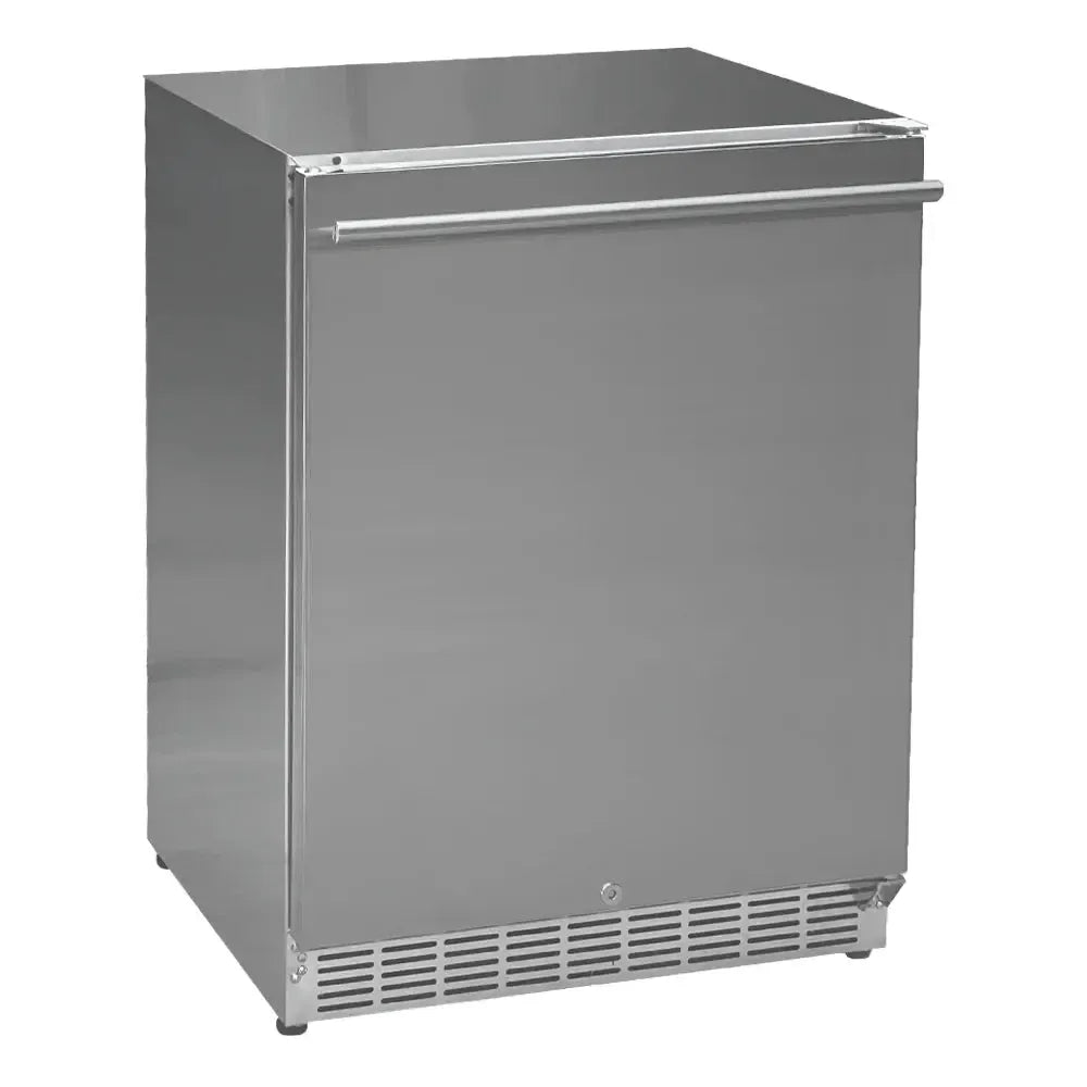 Renaissance Cooking Systems 5.01 Cu.Ft. UL Rated Stainless Steel Outdoor Electric Refrigerator With Reversible Door