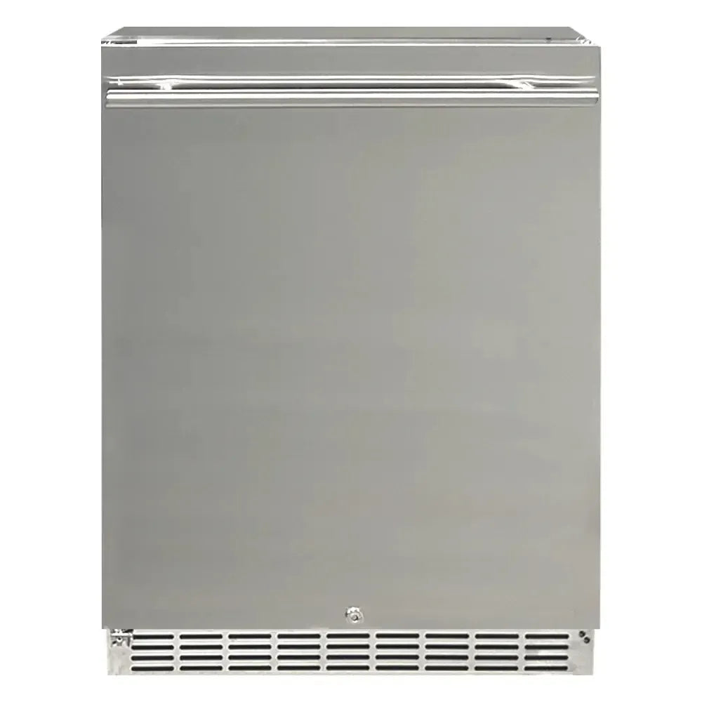 Renaissance Cooking Systems 5.01 Cu.Ft. UL Rated Stainless Steel Outdoor Electric Refrigerator With Reversible Door
