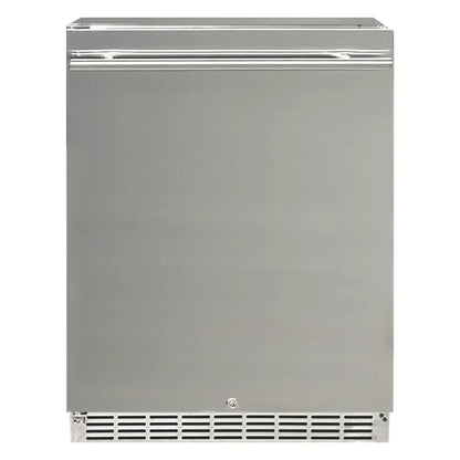 Renaissance Cooking Systems 5.01 Cu.Ft. UL Rated Stainless Steel Outdoor Electric Refrigerator With Reversible Door