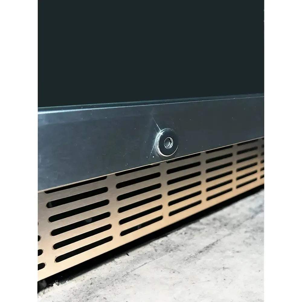 Renaissance Cooking Systems 5.01 Cu.Ft. UL Rated Stainless Steel Outdoor Electric Refrigerator With Reversible Glass Door