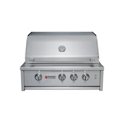 Renaissance Cooking Systems Cutlass Elite 30" Propane Gas Grill With Rear Burner and Color-Changing LEDs