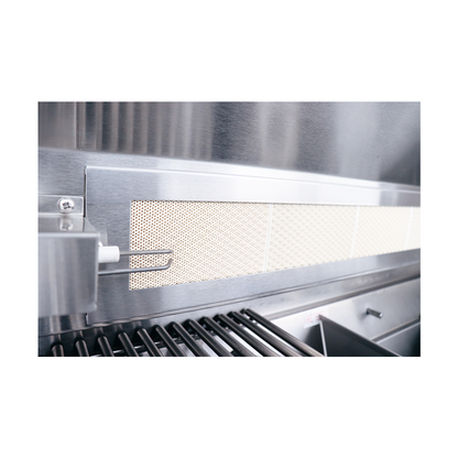 Renaissance Cutlass Pro Series 38" 5-Burner Built-In Natural Gas Grill With Briquette Tray Burner Covers