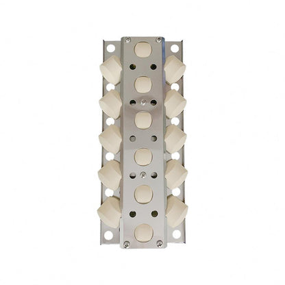 Renaissance Cutlass Pro Series 38" 5-Burner Built-In Natural Gas Grill With Briquette Tray Burner Covers