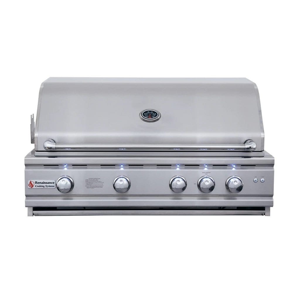 Renaissance Cutlass Pro Series 38" 5-Burner Drop-in Liquid Propane Gas Grill