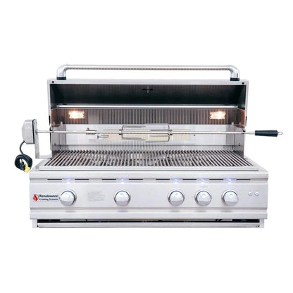 Renaissance Cutlass Pro Series 38" 5-Burner Drop-in Liquid Propane Gas Grill