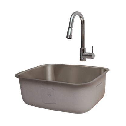 Renaissance Stainless Undermount Sink and Faucet - RSNK2