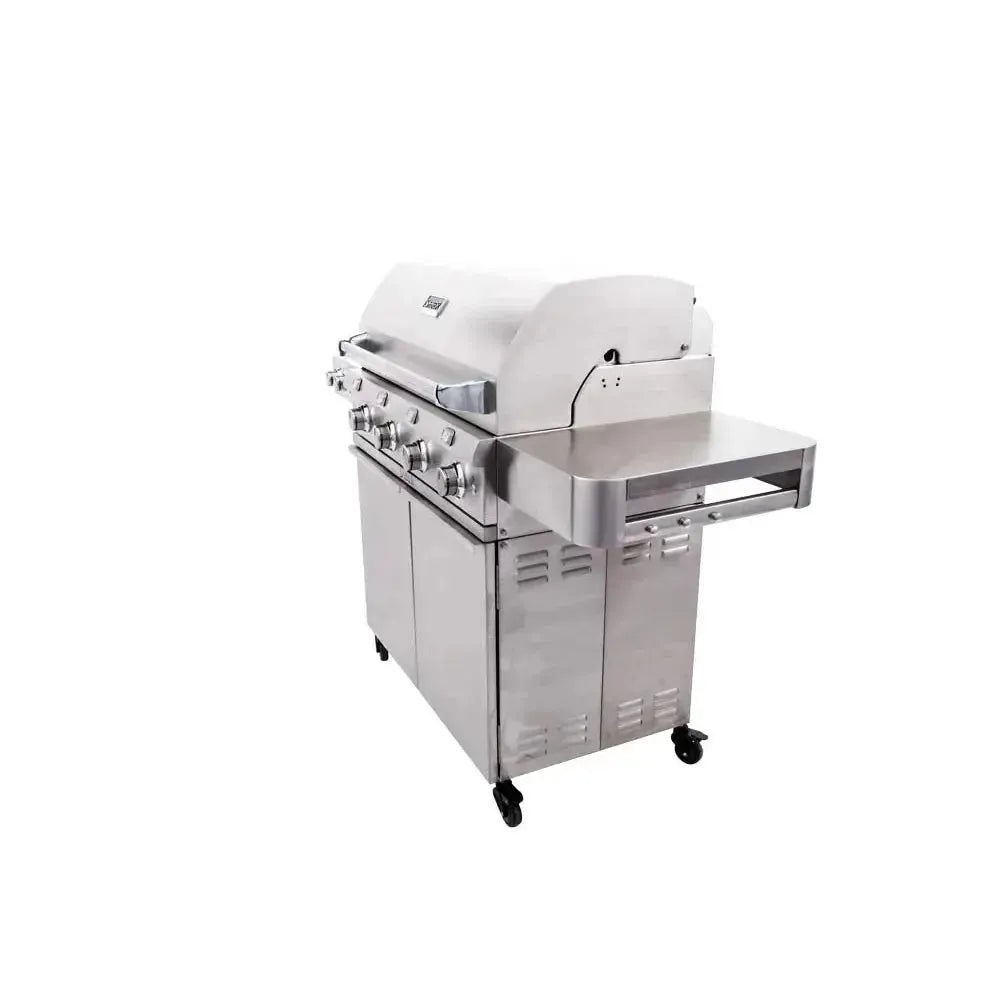 Saber 670 Stainless Cart Freestanding Grill