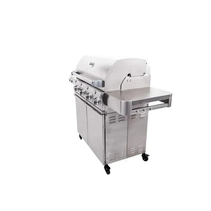 Saber 670 Stainless Cart Freestanding Grill