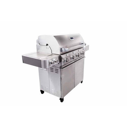 Saber 670 Stainless Cart Freestanding Grill
