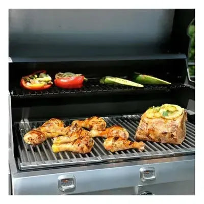 Saber Cast Stainless 3-Burner Freestanding Gas Grill