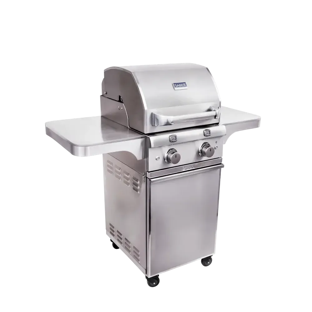 Saber Elite Series 2-Burner Freestanding Natural Gas Grill