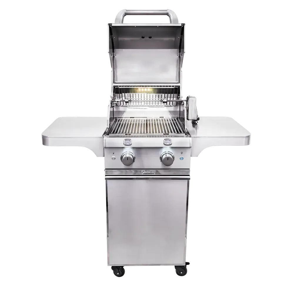 Saber Elite Series 2-Burner Freestanding Natural Gas Grill