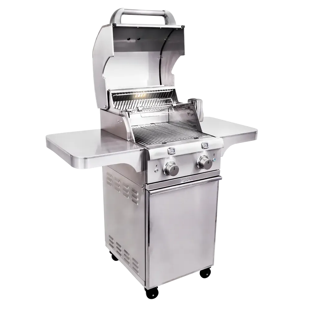 Saber Elite Series 2-Burner Freestanding Natural Gas Grill