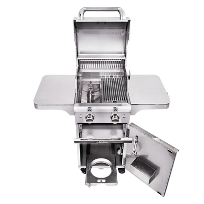 Saber Elite Series 2-Burner Freestanding Natural Gas Grill