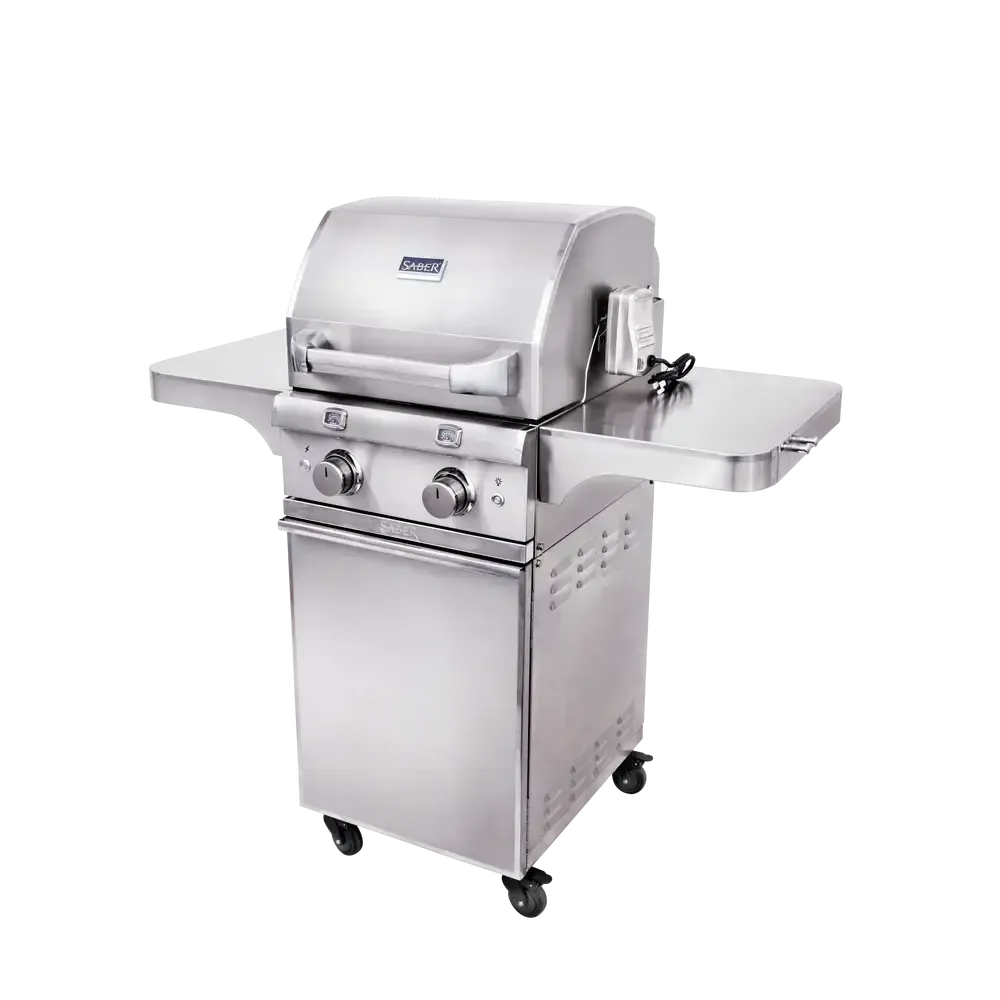 Saber Elite Series 2-Burner Freestanding Natural Gas Grill