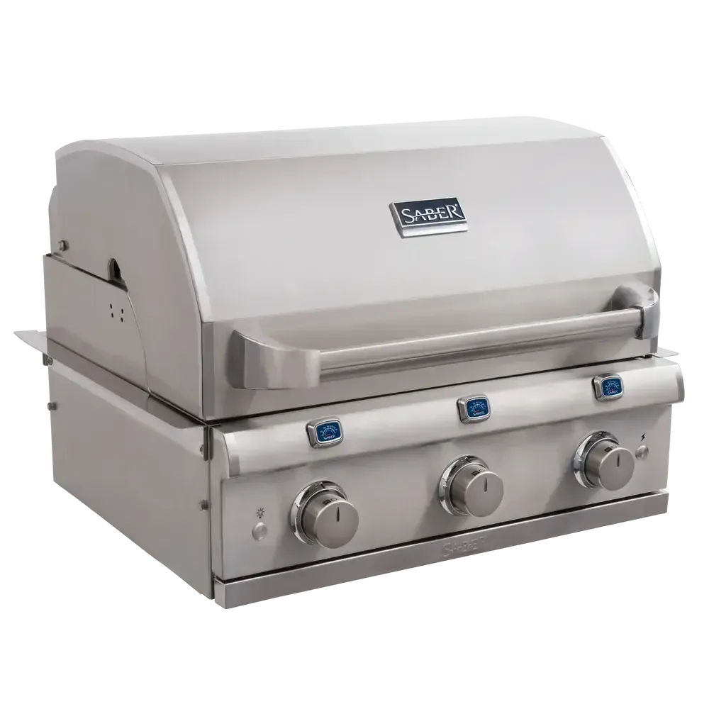 Saber Elite Series 3-Burner Built-In Natural Gas Grill