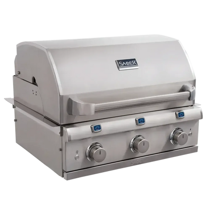 Saber Elite Series 3-Burner Built-In Natural Gas Grill