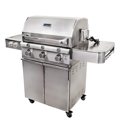 Saber Elite Series 3-Burner Freestanding Natural Gas Grill