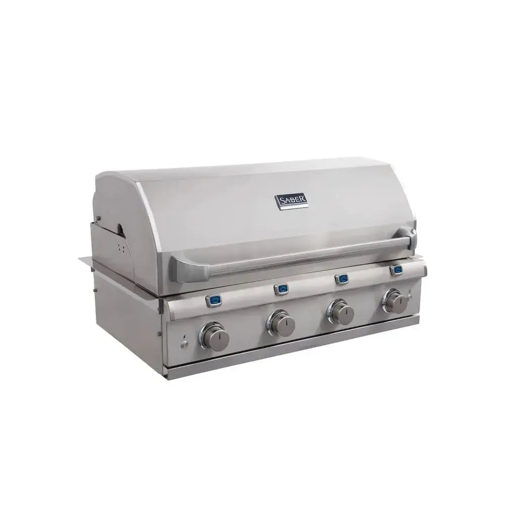 Saber Elite Series 4-Burner Built-In Natural Gas Grill