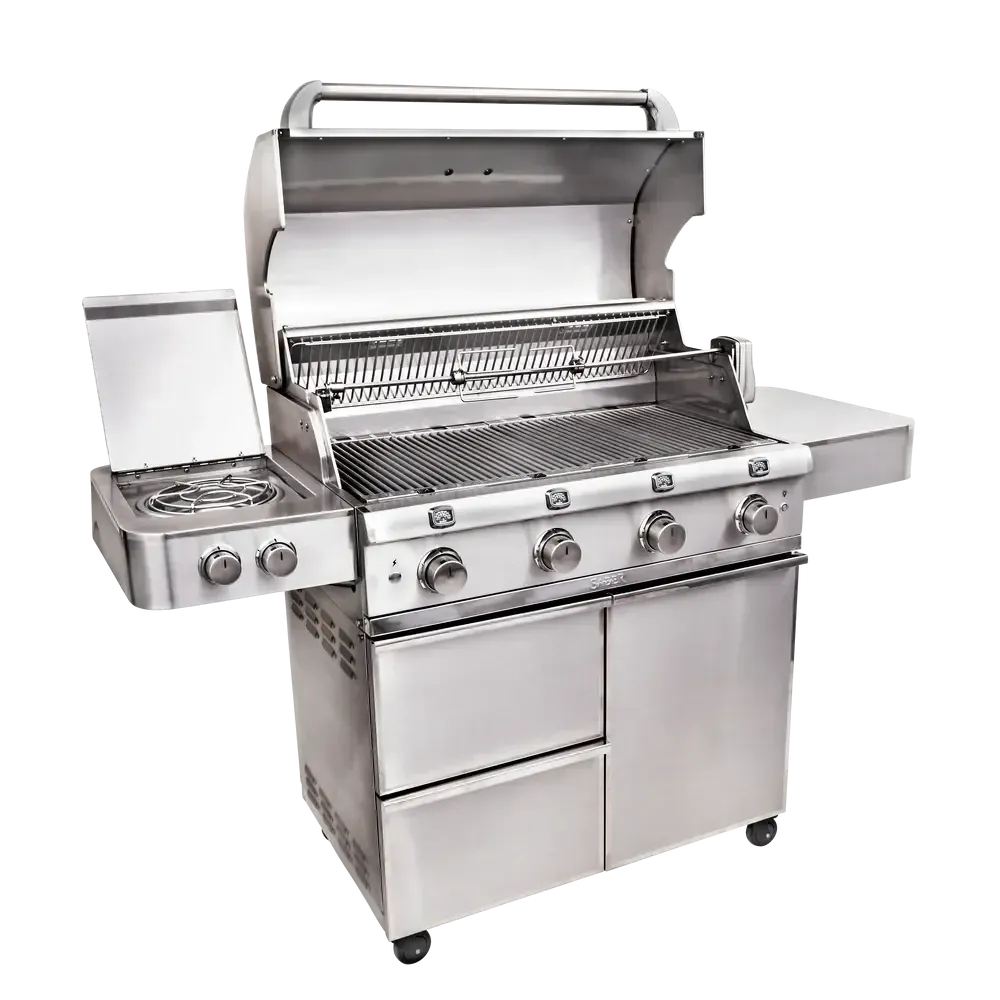 Saber Elite Series 4-Burner Freestanding Natural Gas Grill