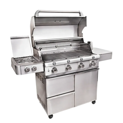 Saber Elite Series 4-Burner Freestanding Natural Gas Grill