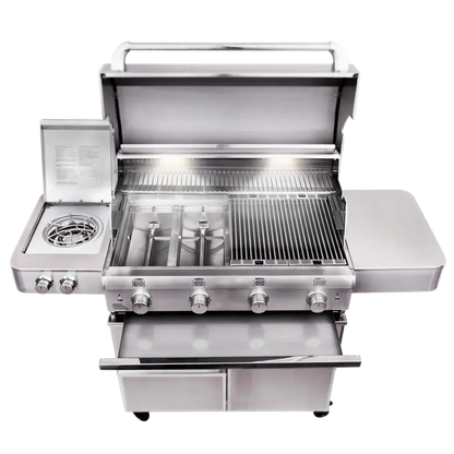 Saber Elite Series 4-Burner Freestanding Natural Gas Grill