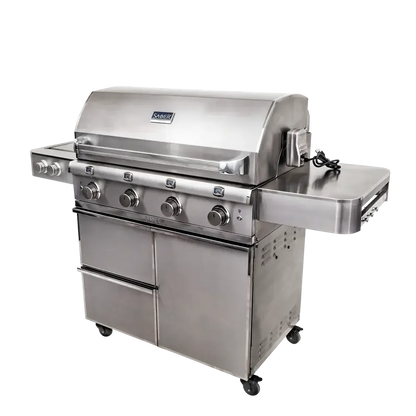 Saber Elite Series 4-Burner Freestanding Natural Gas Grill