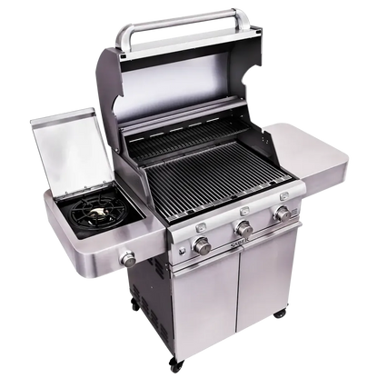 Saber Grills Deluxe Stainless 3-Burner Freestanding Gas Grill