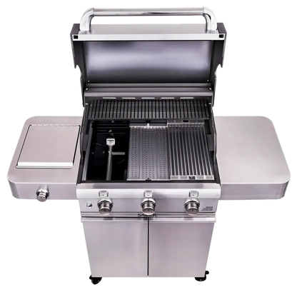 Saber Grills Deluxe Stainless 3-Burner Freestanding Gas Grill