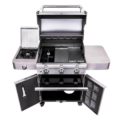 Saber Grills Deluxe Stainless 3-Burner Freestanding Gas Grill