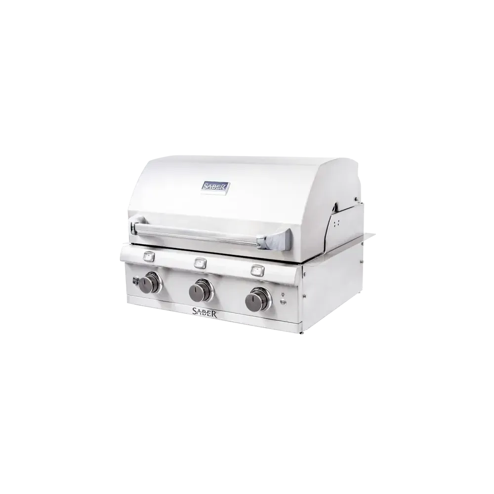 Saber Premium 3-Burner Built-In Gas Grill