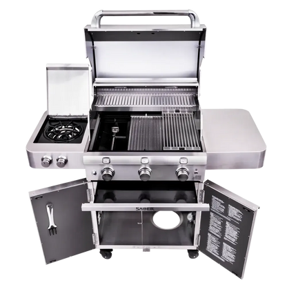 Saber Premium 3-Burner Freestanding Gas Grill