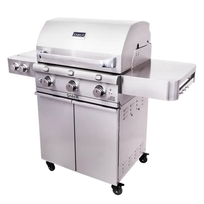 Saber Premium 3-Burner Freestanding Gas Grill