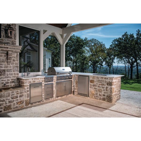 Saber Premium 4-Burner Built-In Gas Grill