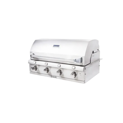 Saber Premium 4-Burner Built-In Gas Grill