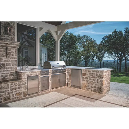 Saber Premium Dual-Control Built-In Burner