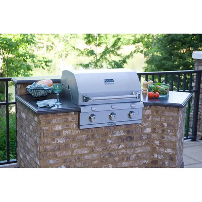 Saber Stainless 3-Burner Built-In Natural Gas Grill