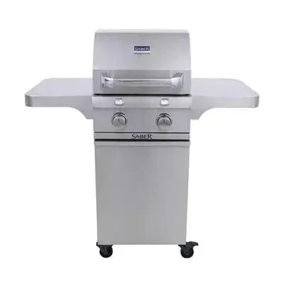 Saber Stainless Steel 2-Burner Freestanding Gas Grill