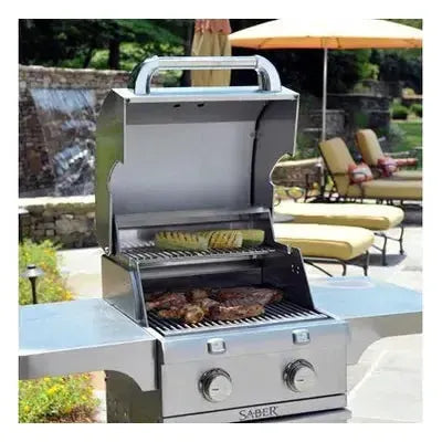 Saber Stainless Steel 2-Burner Freestanding Gas Grill