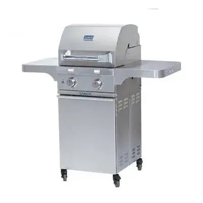 Saber Stainless Steel 2-Burner Freestanding Gas Grill