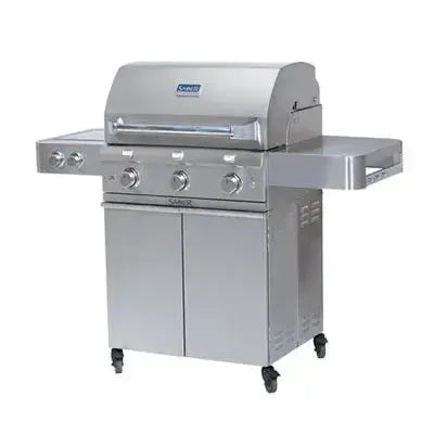 Saber Stainless Steel 3-Burner Freestanding Gas Grill